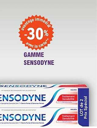 GAMME SENSODYNE