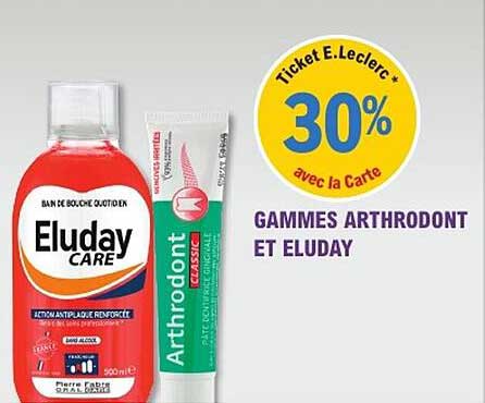 GAMMES ARTHRODONT ET ELUDAY