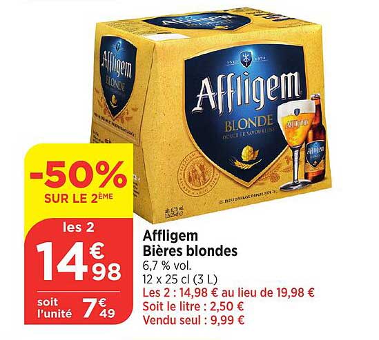 Affligem Bières blondes