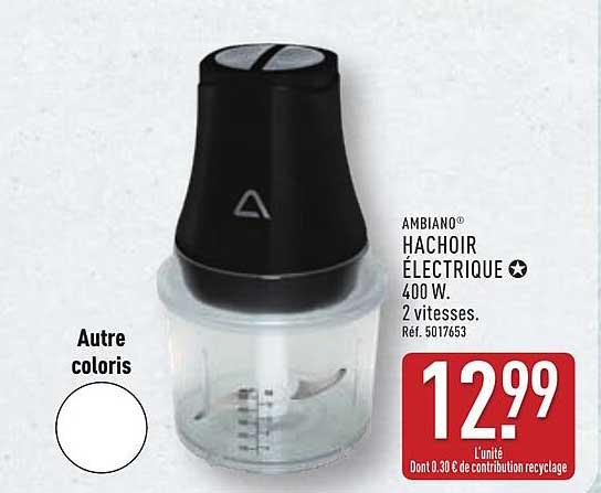 AMBIANO HACHOIR ÉLECTRIQUE