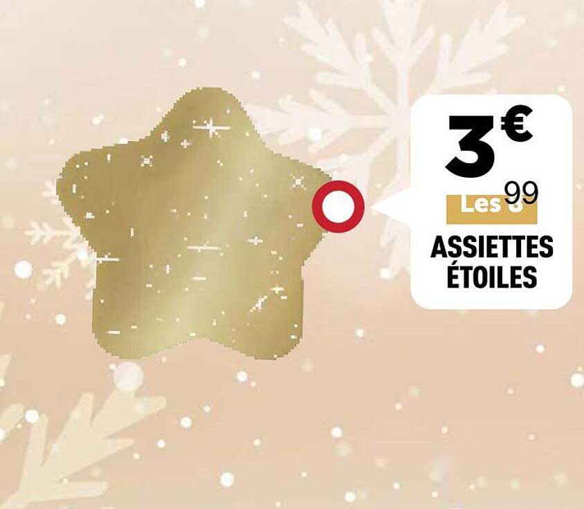 ASSIETTES ÉTOILES