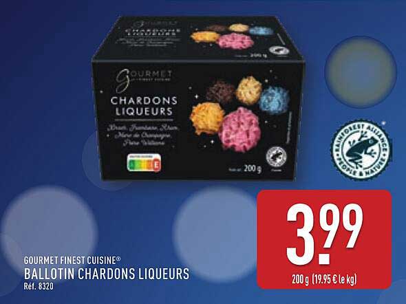 BALLotin CHARDONS LIQUEURS