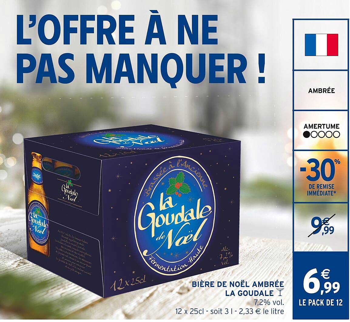 Bière de Noël Ambrée La Goudale