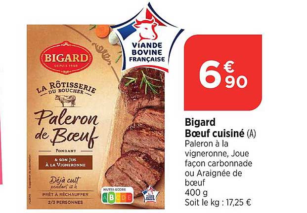 Bigard Boeuf cuisiné