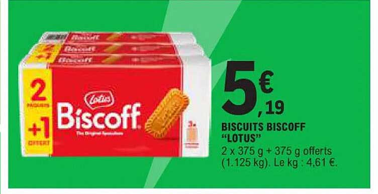 BISCUITS BISCOFF "LOTUS"