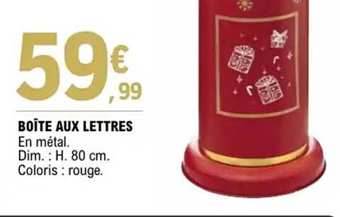 BOÎTE AUX LETTRES