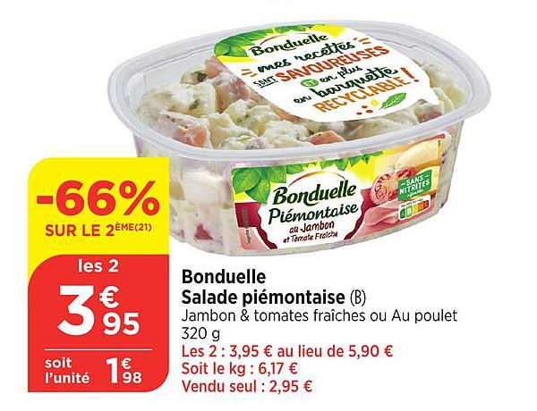 Bonduelle Salade piémontaise (B)