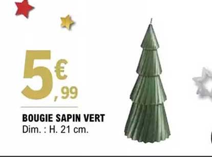 BOUGIE SAPIN VERT