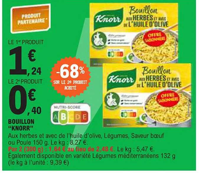 Bouillon "KNORR"