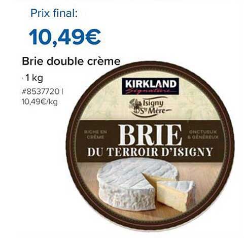 Brie du terroir d'Isigny