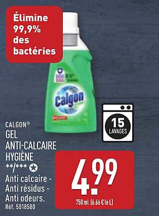 CALGON® GEL ANTI-CALCAIRE HYGIÈNE