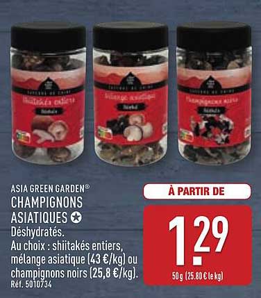 CHAMPIGNONS ASIATIQUES