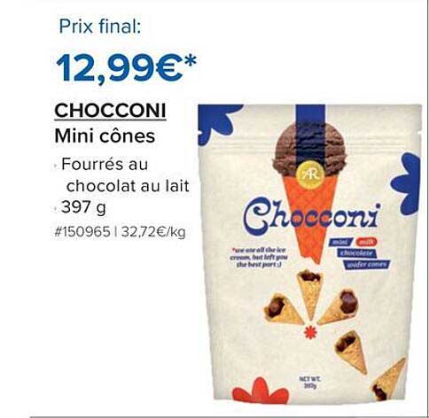 CHOCONI Mini cônes