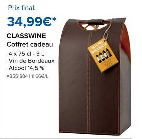 CLASSWINE Coffret cadeau