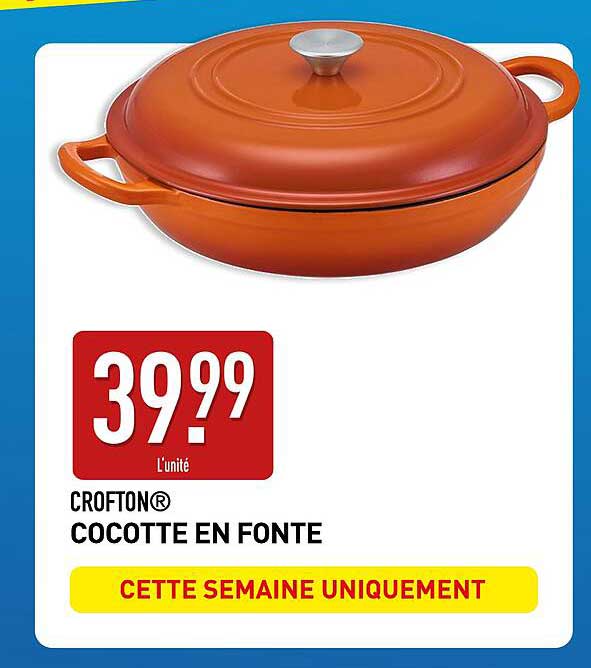 CROFTON® COCOTTE EN FONTE