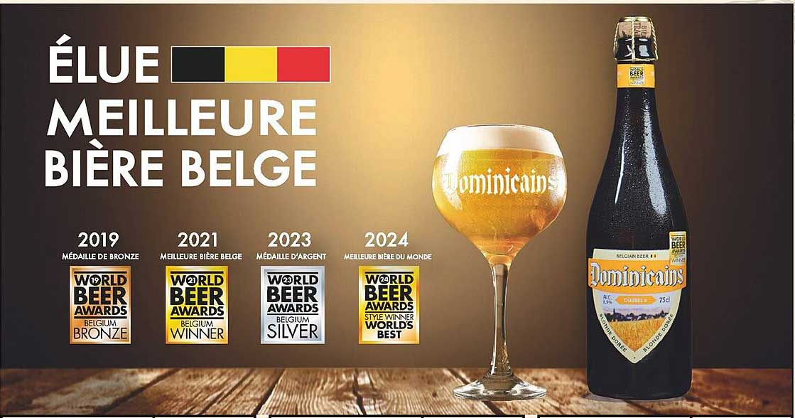 ÉLUE MEILLEURE BIÈRE BELGE