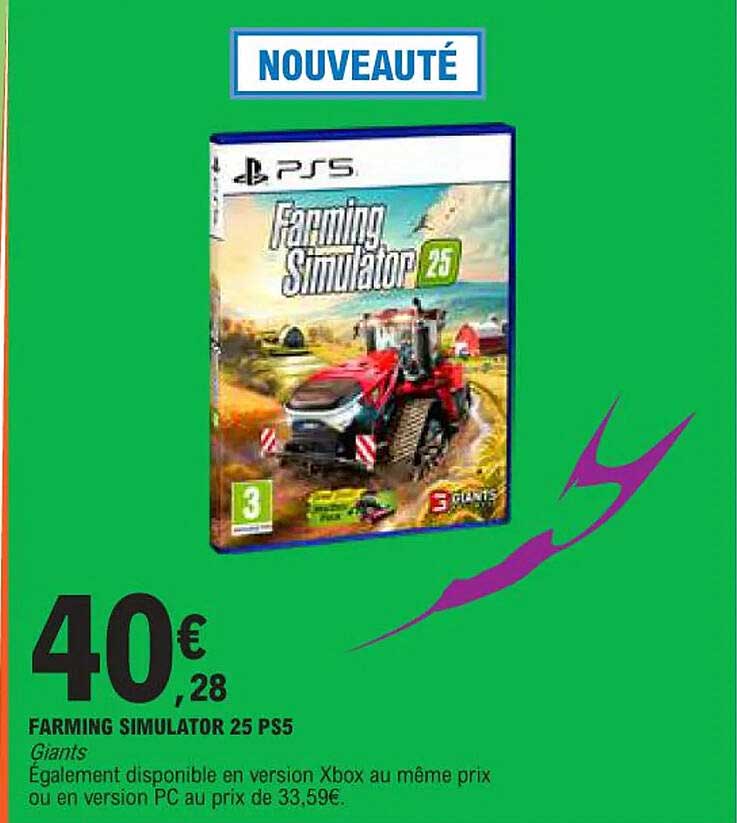 FARMING SIMULATOR 25 PS5