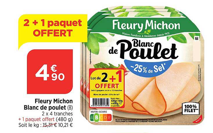 Fleury Michon Blanc de Poulet