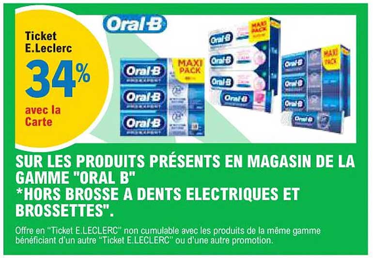 GAMME "ORAL B"