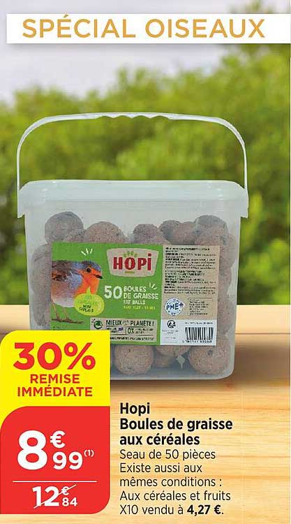 Hopi Boules de graisse aux céréales