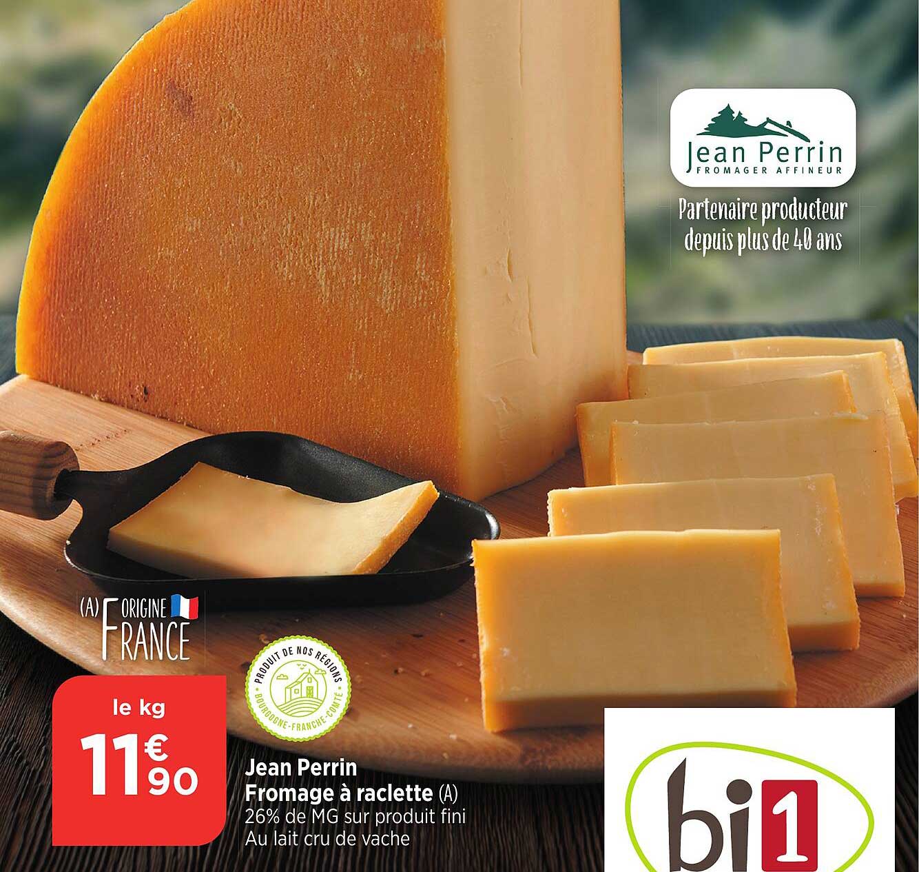 Jean Perrin Fromage à raclette (A)