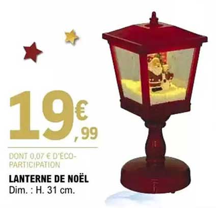 LANTERNE DE NOËL