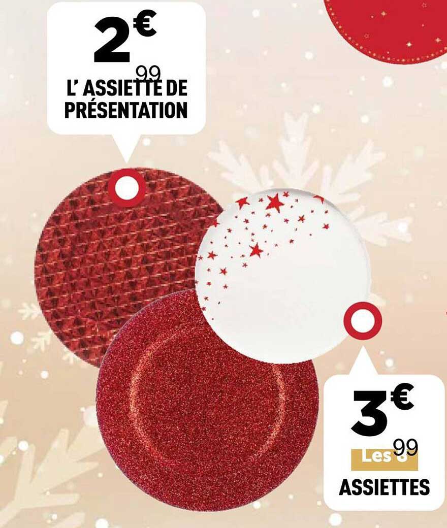 L'ASSIETTE DE PRÉSENTATION