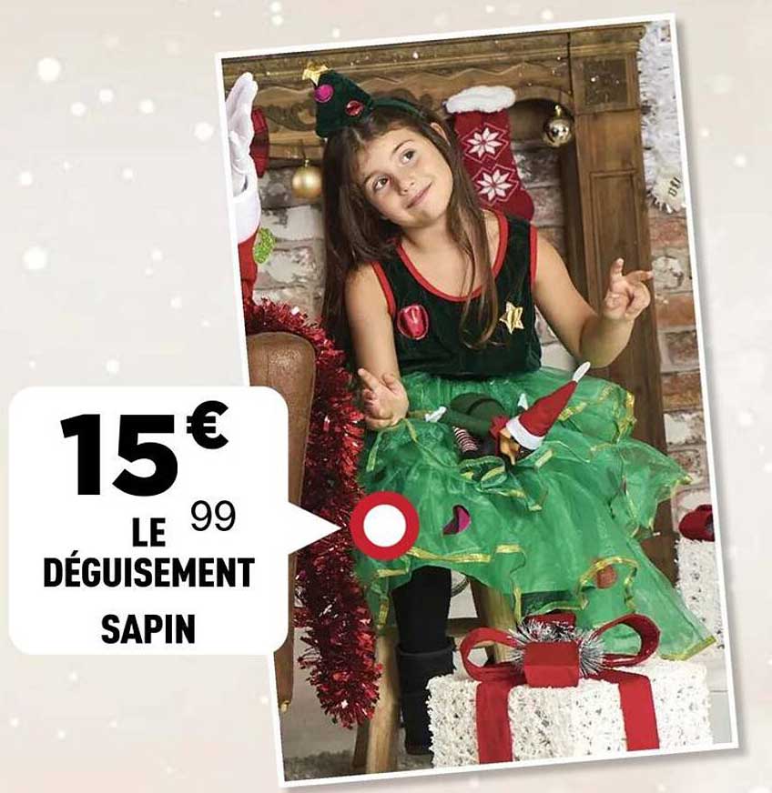 LE DÉGUISEMENT SAPIN