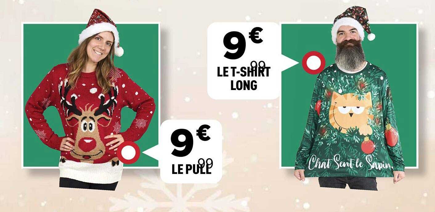 LE PULL  
LE T-SHIRT LONG  
Chat Sent le Sapin