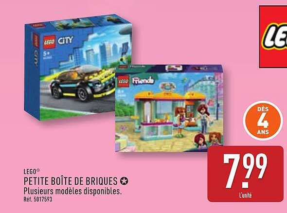 LEGO® PETITE BOÎTE DE BRIQUES