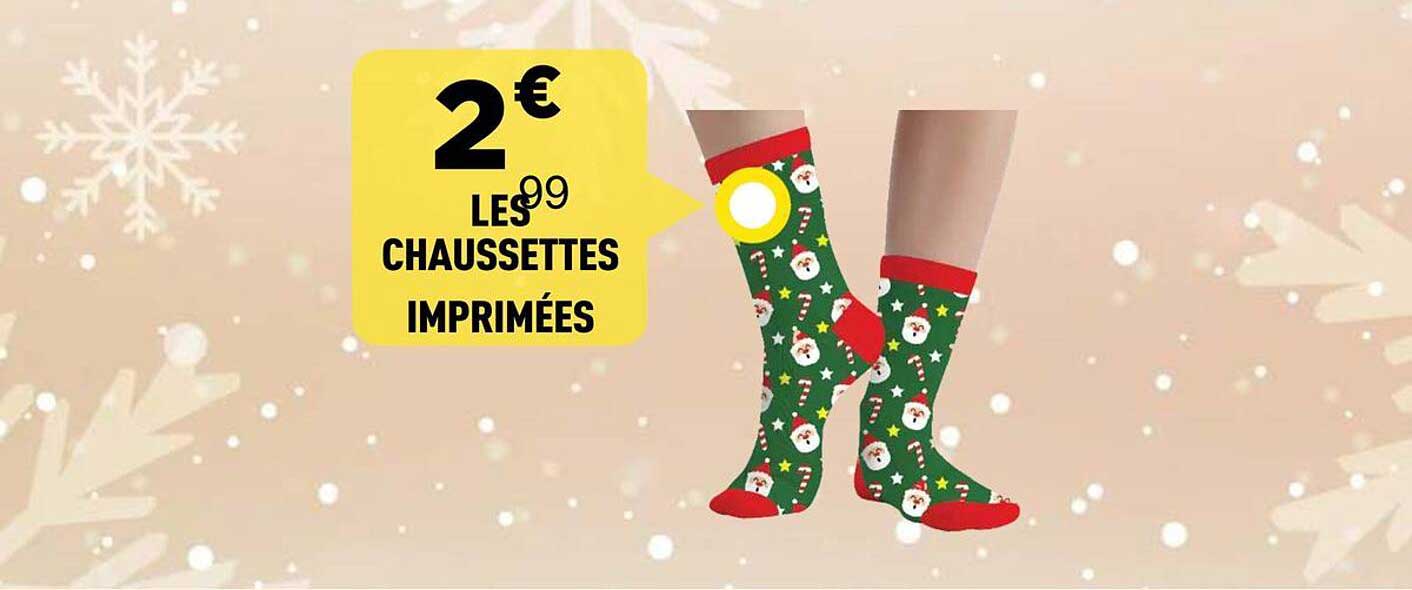 LES CHAUSSETTES IMPRIMÉES