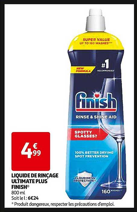 LIQUIDE DE RINÇAGE ULTIMATE PLUS* FINISH*