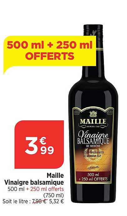 Maille Vinaigre balsamique