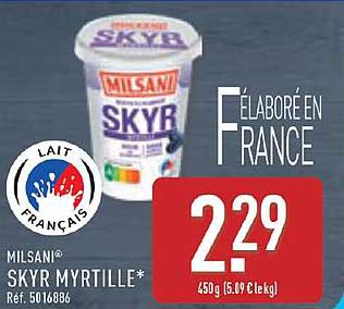 MILSANI® SKYR MYRTILLE*