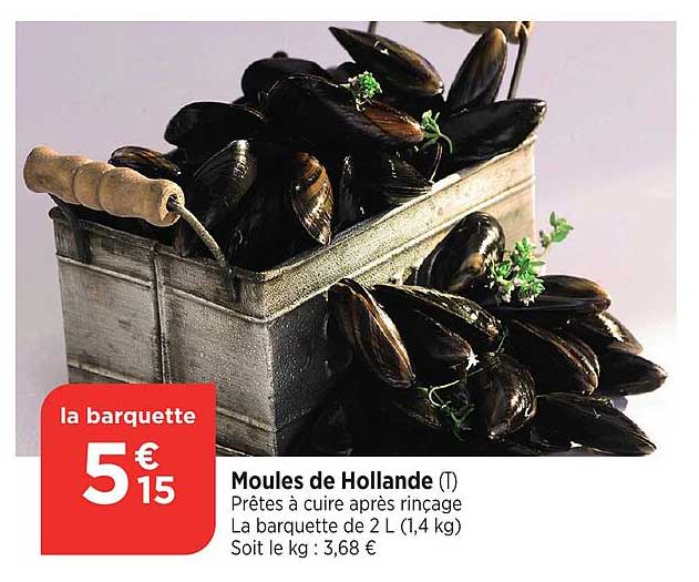 Moules de Hollande (T)