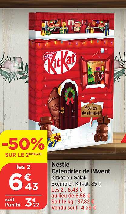 Nestlé Calendrier de l’Avent