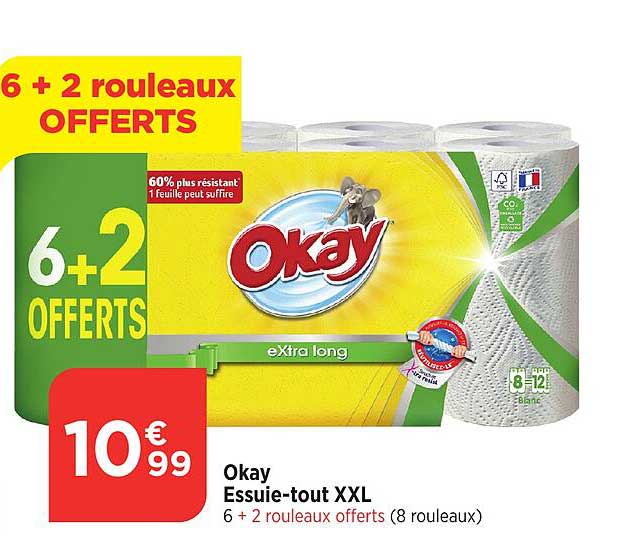 Okay Essuie-tout XXL