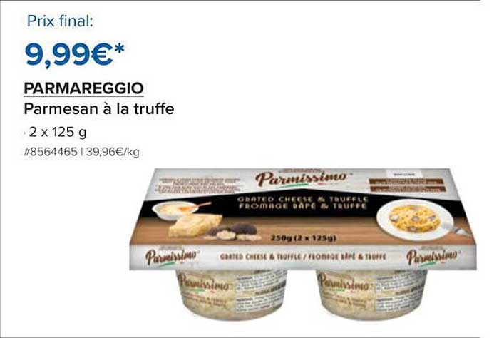 PARMAREGGIO Parmesan à la truffe