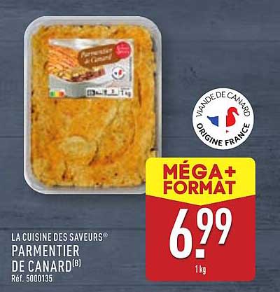 Parmentier de canard