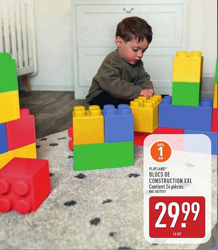 PLAYLAND® BLOCS DE CONSTRUCTION XXL