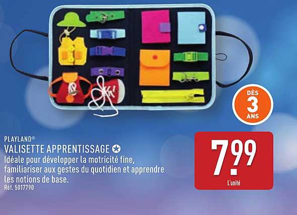 PLAYLAND® VALISETTE APPRENTISSAGE ✪