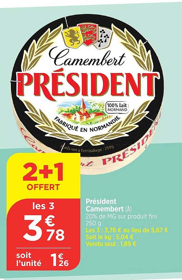 Président Camembert (A)