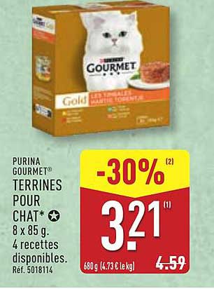 PURINA GOURMET® TERRINES POUR CHAT*