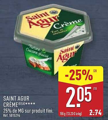 SAINT AGUR CRÈME®