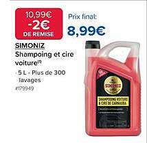 SIMONIZ Shampoing et cire voiture™