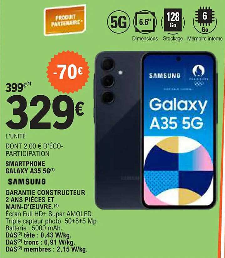 SMARTPHONE GALAXY A35 5G