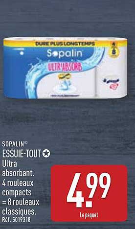 Sopalind Essuie-tout Ultra absorbant