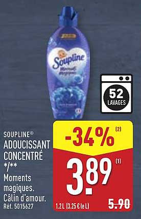 Soupline® Adoucissant Concentré