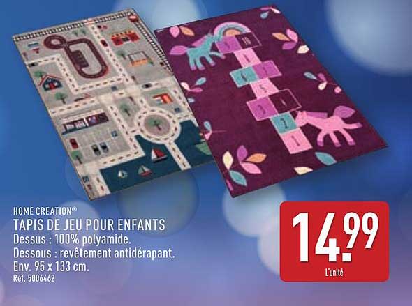 TAPIS DE JEU POUR ENFANTS