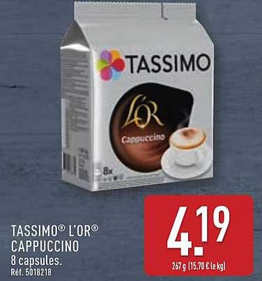 TASSIMO® L'OR® CAPPUCCINO